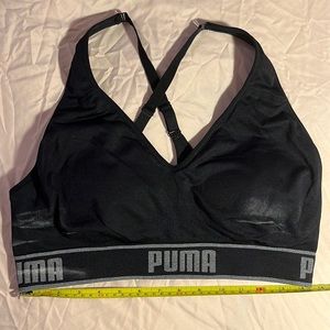 Puma sports bra w/ removable pads